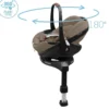 Maxi-Cosi Pebble 360 Pro&sup2 Car Seat & Base Bundle - Twillic Truffle