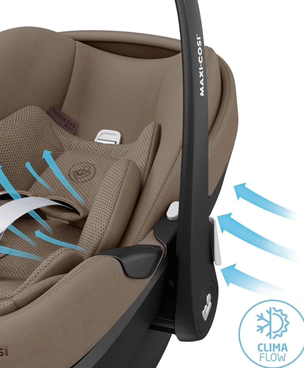Maxi-Cosi Pebble 360 Pro² Car Seat & Base Bundle - Twillic Truffle