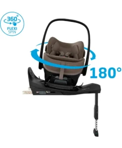 Maxi-Cosi Pebble Slide Pro Car Seat & FamilyFix Slide Pro Base - Oak Truffle