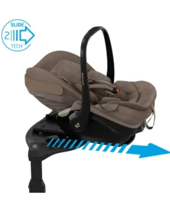 Maxi-Cosi Pebble Slide Pro Car Seat & FamilyFix Slide Pro Base - Oak Truffle