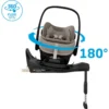 Maxi-Cosi Pebble Slide Pro Car Seat & FamilyFix Slide Pro Base - Sapphire Sand