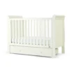 Mia Baby Cot - Off-White