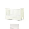Mia Cotbed & Essential Airflow Pocket Spring Mattress Bundle - Off-White