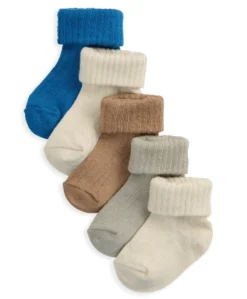 Mixed Colour Socks (Pack of 5)