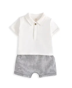Mock Suit Romper