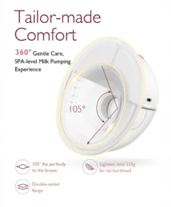 Momcozy Double M5 Wearable Electric Breast Pump - Grey