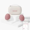 Momcozy M9 Double Breast Pump - White/Pink