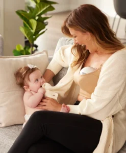 Momcozy M5 Wearable Electric Breast Pump - Maroon