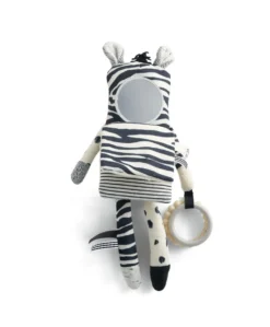 Monochrome Zebra Activity Toy