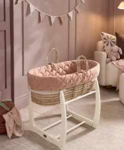 Moses Basket - Welcome to the World Wildflower