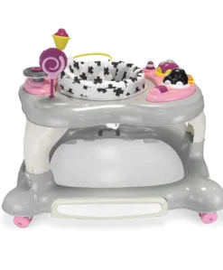Mychild® Roundabout 4-in-1 Activity Walker, Pink Neutral