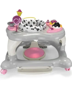 Mychild® Roundabout 4-in-1 Activity Walker, Pink Neutral
