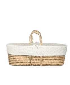 Newborn Moses Basket Bundle (3 Pieces) - Bunny