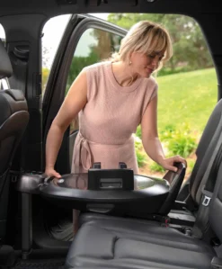 Nuna Base Next Rotating ISOFIX Base - Caviar