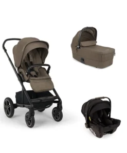 Nuna Mixx Next Pushchair Bundle with Nuna PIPA Urbn Car Seat - Pistachio