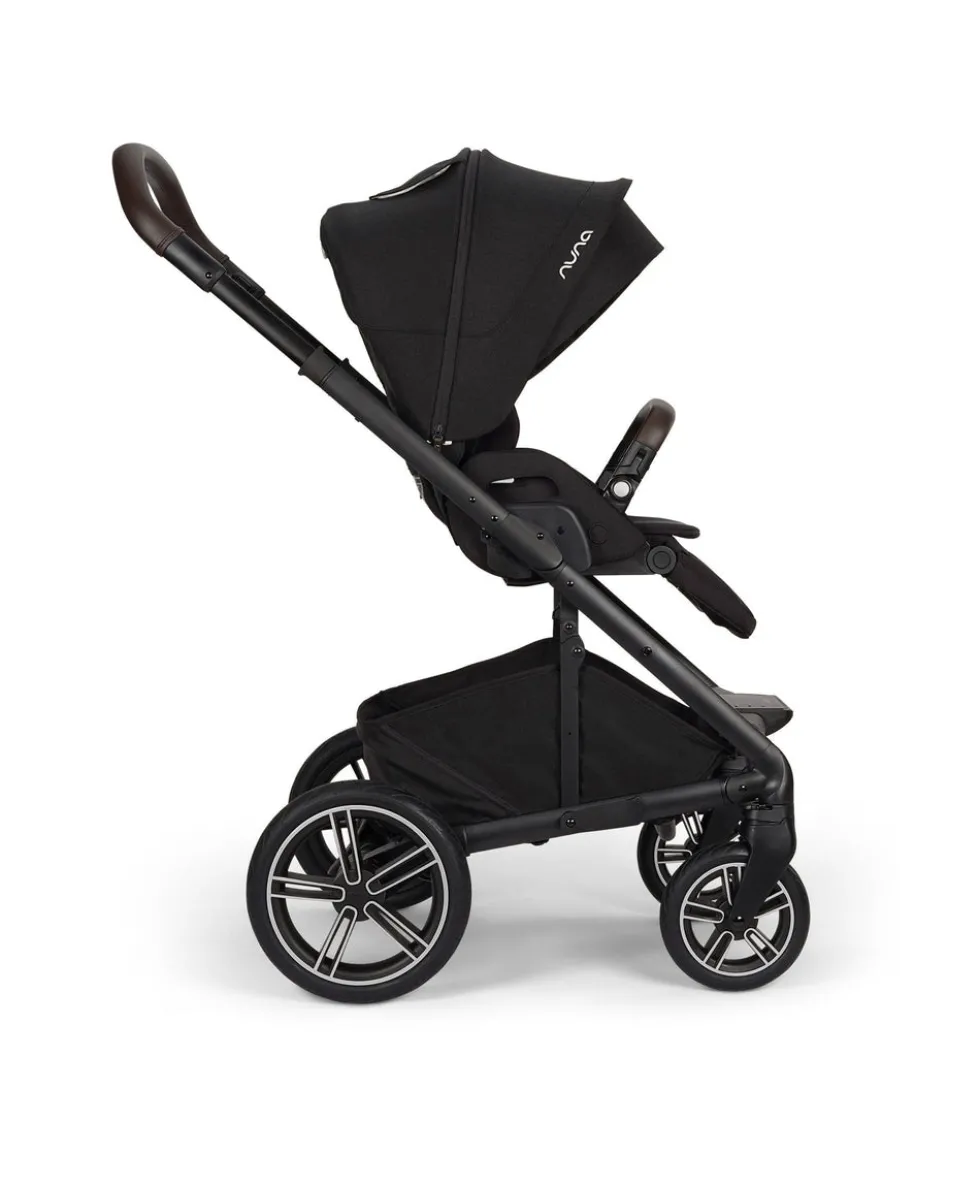 Nuna Mixx Next Pushchair Bundle With Nuna PIPA Urbn Car Seat – Caviar