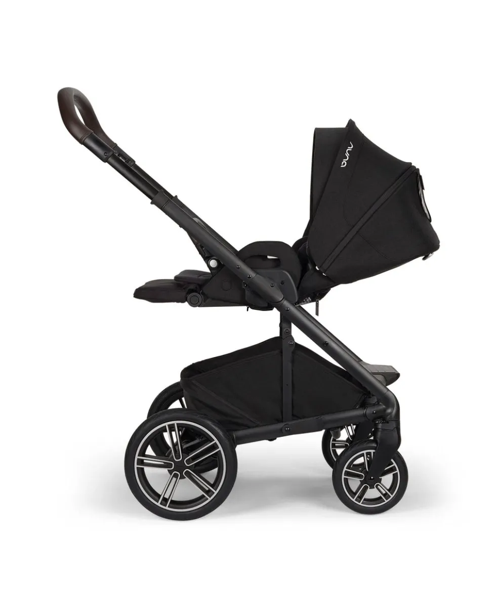 Nuna Mixx Next Pushchair Bundle With Nuna PIPA Urbn Car Seat – Caviar