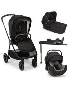 Nuna TRIV Next Pushchair with Arra Flex Car Seat & Base – Caviar