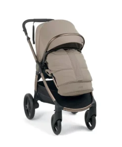 Ocarro 2 Complete Pushchair Bundle with Cybex Cloud T i-Size Rotating Baby Car Seat & Base (8 Pieces) - Oatmeal
