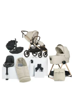 Ocarro 2 Complete Pushchair Bundle with Maxi-Cosi Pebble 360 Pro² Car Seat & Base (9 Pieces) - Shell