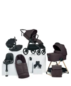 Ocarro 2 Pushchair Bundle with Maxi-Cosi Pebble 360 Pro2 Car Seat & Base (9 Pieces) - Americano