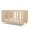 Oska 3 Piece Cotbed Range With Wide Dresser Changer & Wardrobe - Oak