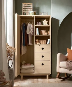 Oska Wardrobe - Oak