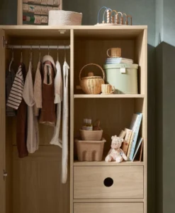Oska Wardrobe - Oak