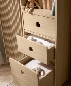 Oska Wardrobe - Oak