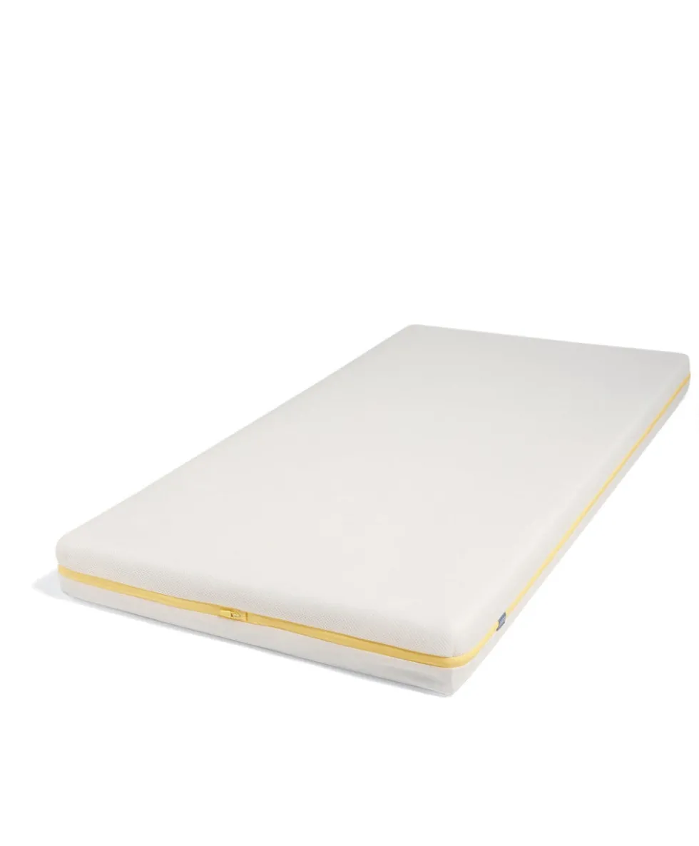 Oxford Cotbed & Essential Airflow Pocket Spring Mattress Bunlde - Off-White