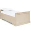 Oxford Cotbed & Premium Pocket Spring Cotbed Mattress - Cashmere