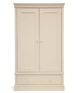 Oxford Nursery Bundle With Lua Bedside Crib - Cashmere/Fawn