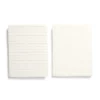 2 Pack Lua Bedside Crib Sheets - Oatmeal