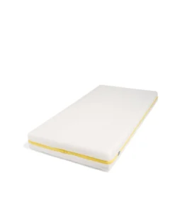 Petite Cot Bundle with Essential Pocket Spring Mattress - Pure White