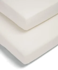 Petite Cot Fitted Sheets (2 Pack) – Cream