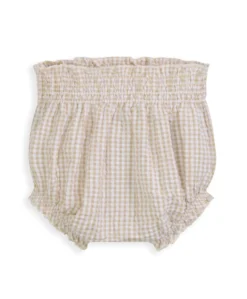 Pink Gingham Blouse & Bloomers