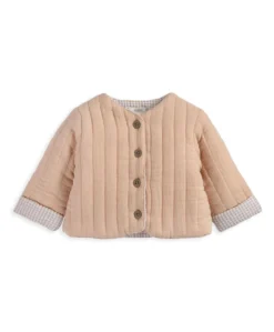Pink Quilted Jacket