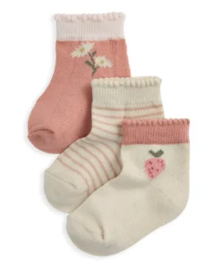 Pink Socks (Pack of 3)