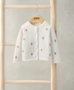 Pink Strawberry Cardigan