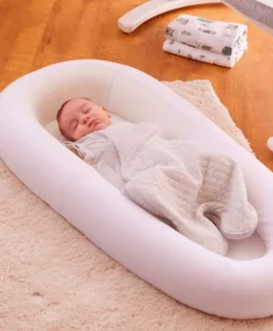 Purflo Sleep Tight Baby Bed - Soft White