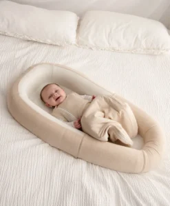 Purflo Swaddle to Sleep Bag 0-4 Months (2.5 Tog) - Sand