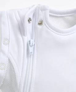 Purflo Swaddle to Sleepbag 0-4 Months (2.5 Tog) - White