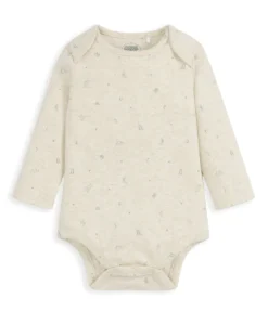 Quilted Dungarees and Oatmeal Bodysuit