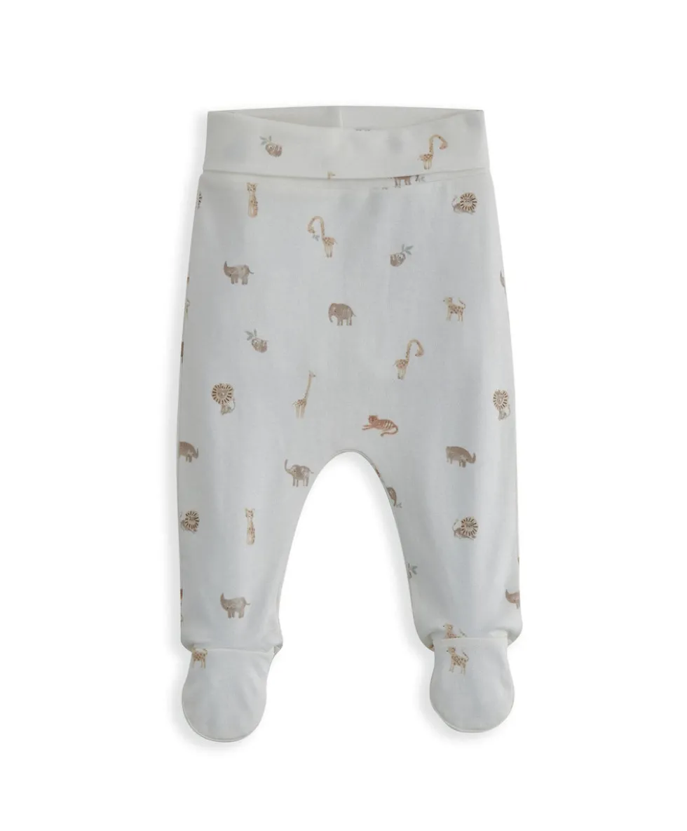 Ribbed Safari Bodysuit & Leggings Set