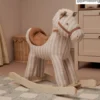 Rocking Horse - Sage Green Stripe