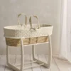 Rocking Moses Basket Stand - Cashmere
