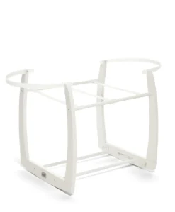 Rocking Moses Basket Stand - White