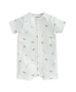 Safari All Over Print Shortie Romper