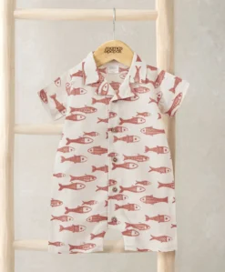 Sardine Linen Romper