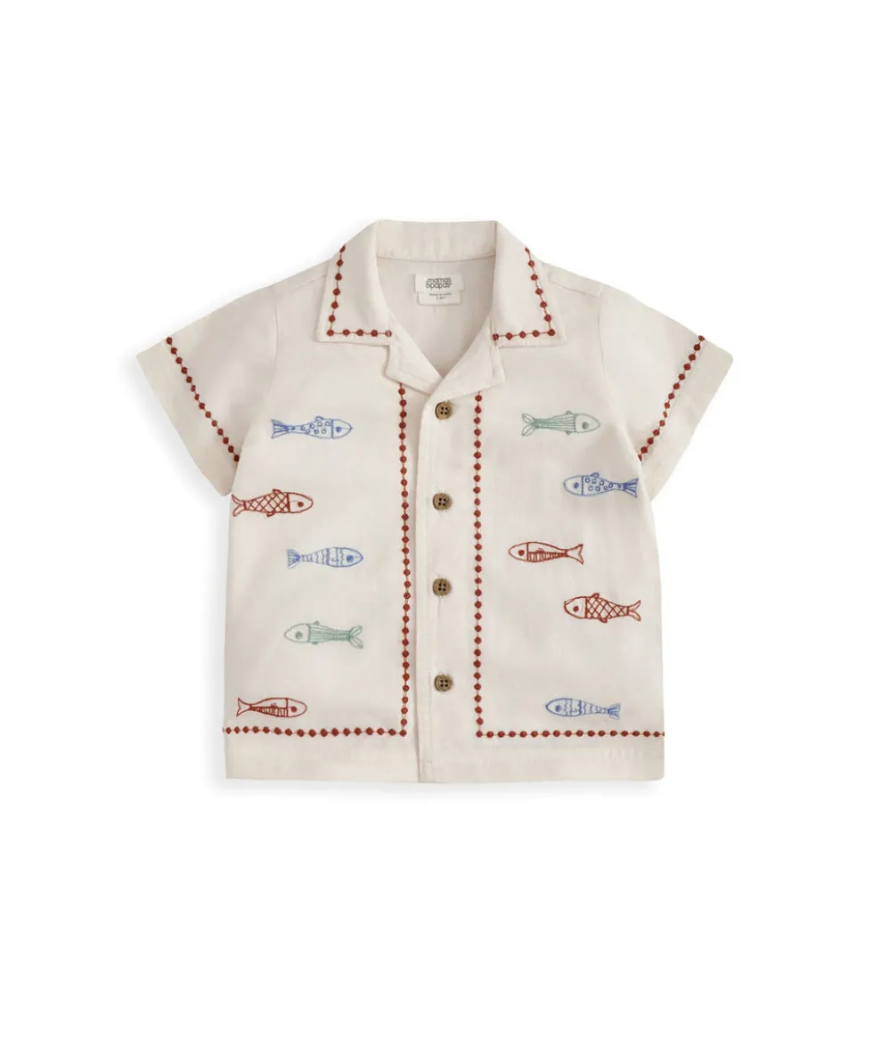 Sardine Linen Top & Shorts Set
